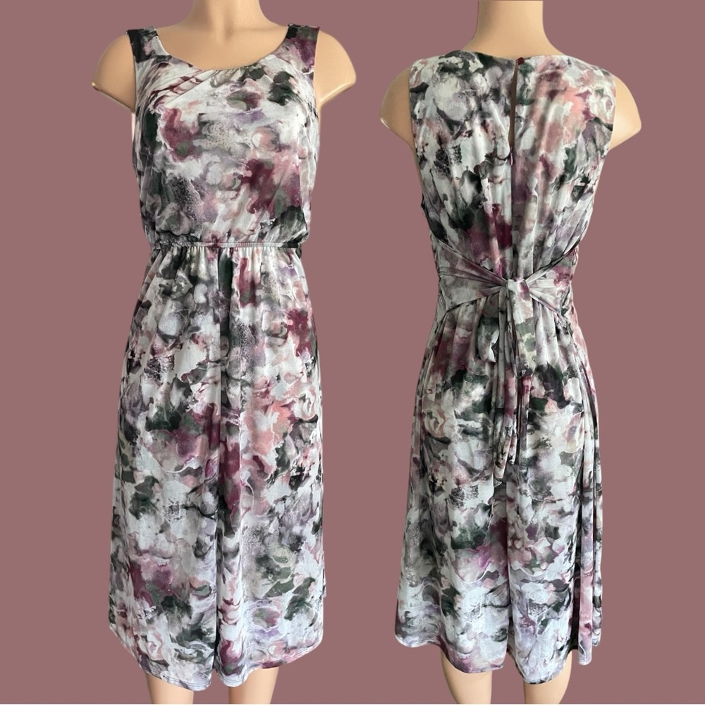 Simply Vera Vera Wang Gray Sleeveless Sundress